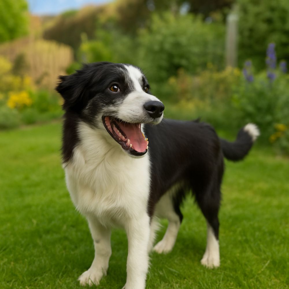 Border Collie gotowy do odbioru