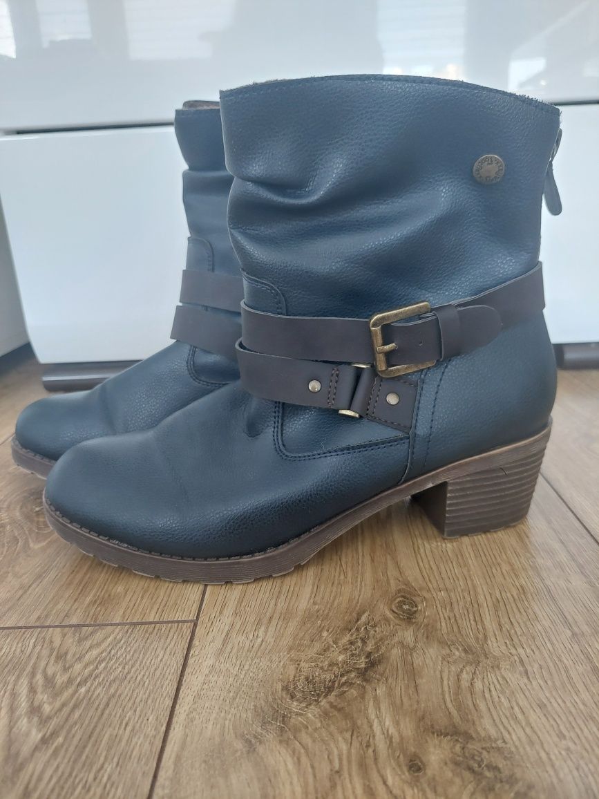 Botki sztyblety damskie FootFlexx