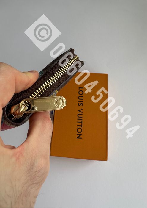 Кошелек Гаманець Барсетка Louis Vuitton на блискавці