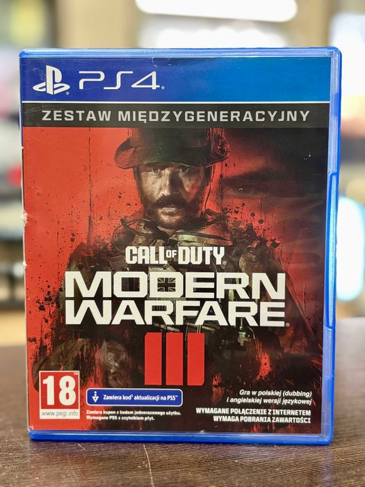 Gra CALL OF DUTY MODERN WARFARE III PlayStation 4 (PS4) pudełkowa