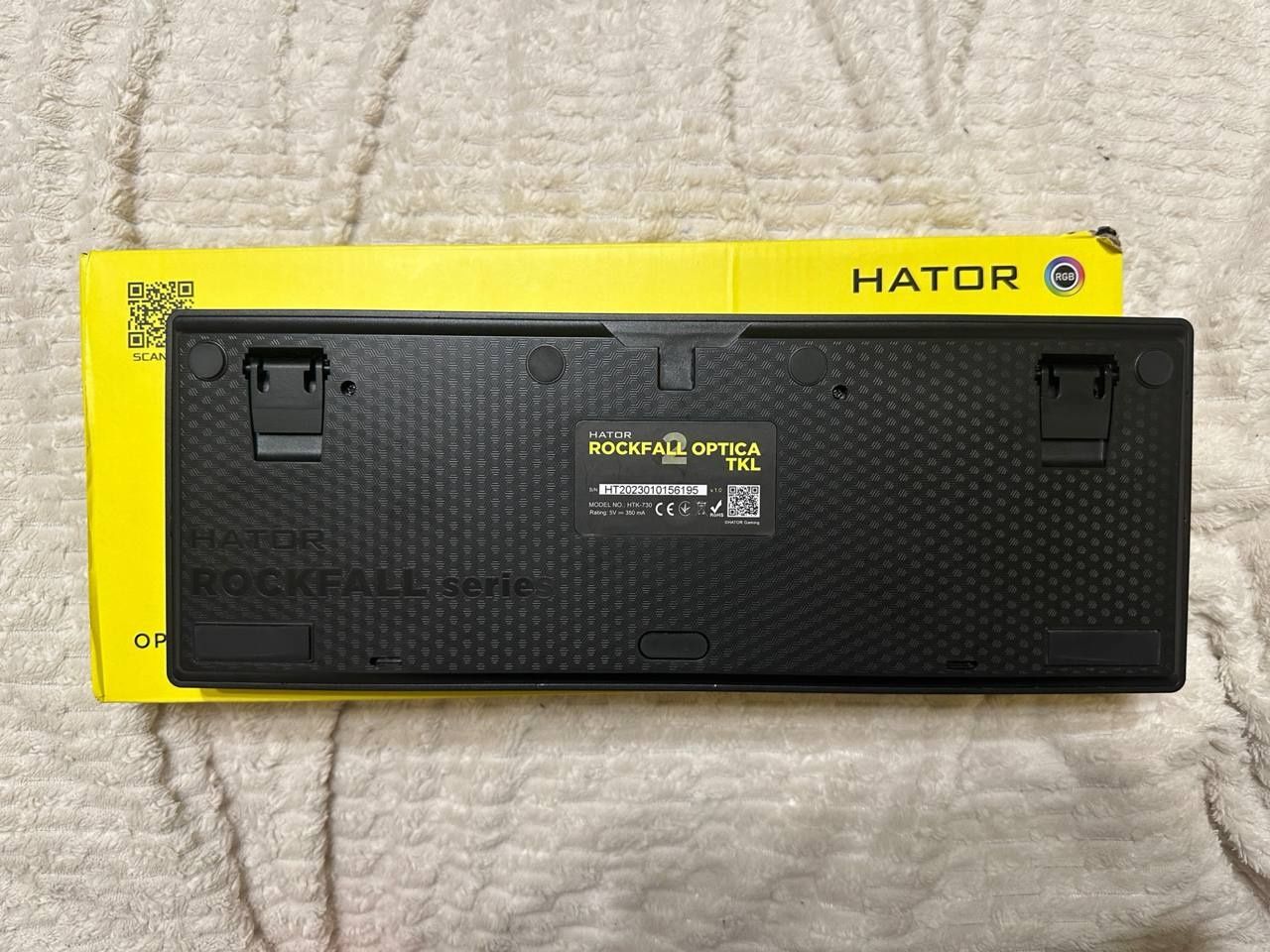 HATOR Rockfall 2 Optica TKL Black