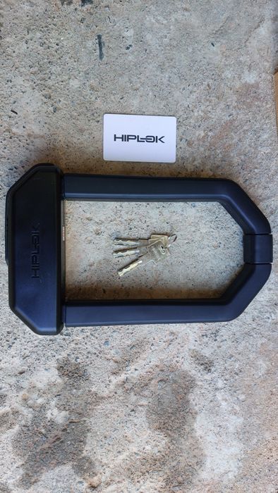 Cadeado para bicicleta e mota - Hiplok dlock DX1000