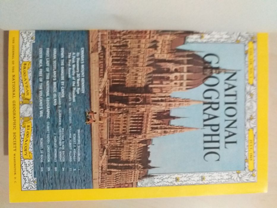 Coleção National Geographic 2 Volumes - Reviatas ano completo 1965