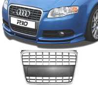 GRELHA FRONTAL PARA AUDI A4 B7 LOOK S-LINE CROMADA