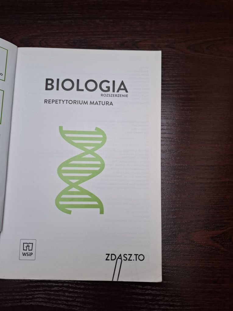 Biologia rozszerzenie repetytorium maturalne