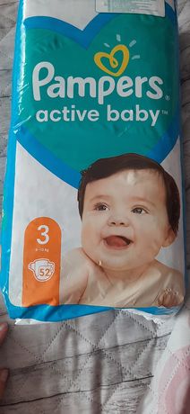 Pampersy Pampers active baby rozmiar 3