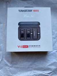 Bezprzewodowy Mikrofon TAKSTAR V4 DUAL Wireless Video Microphone