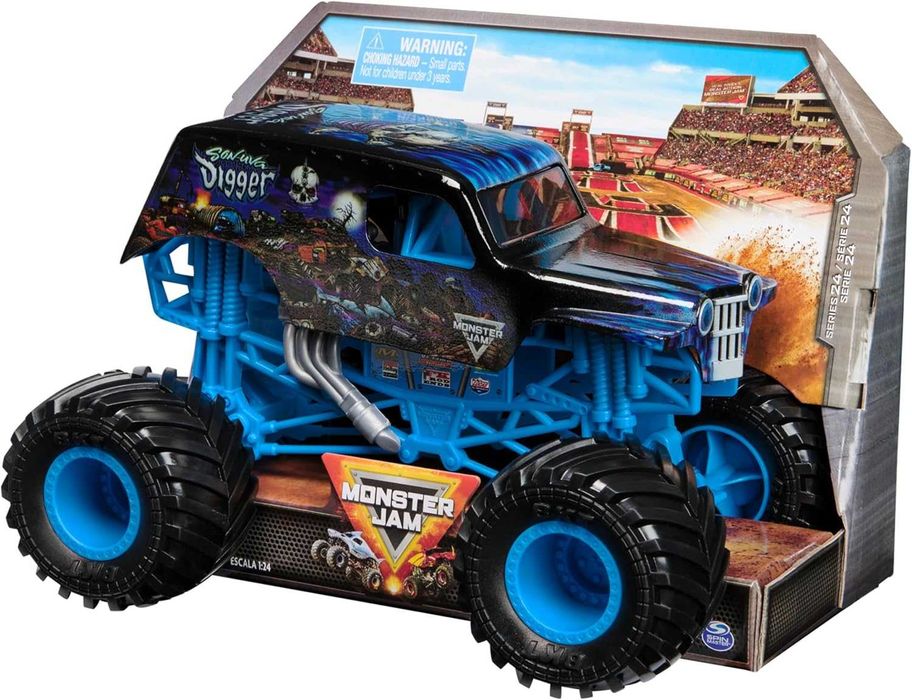 Монстр-траки Monster Jam 1:24 Оригінал Бетмобіль, Дракон, Мегалодон...