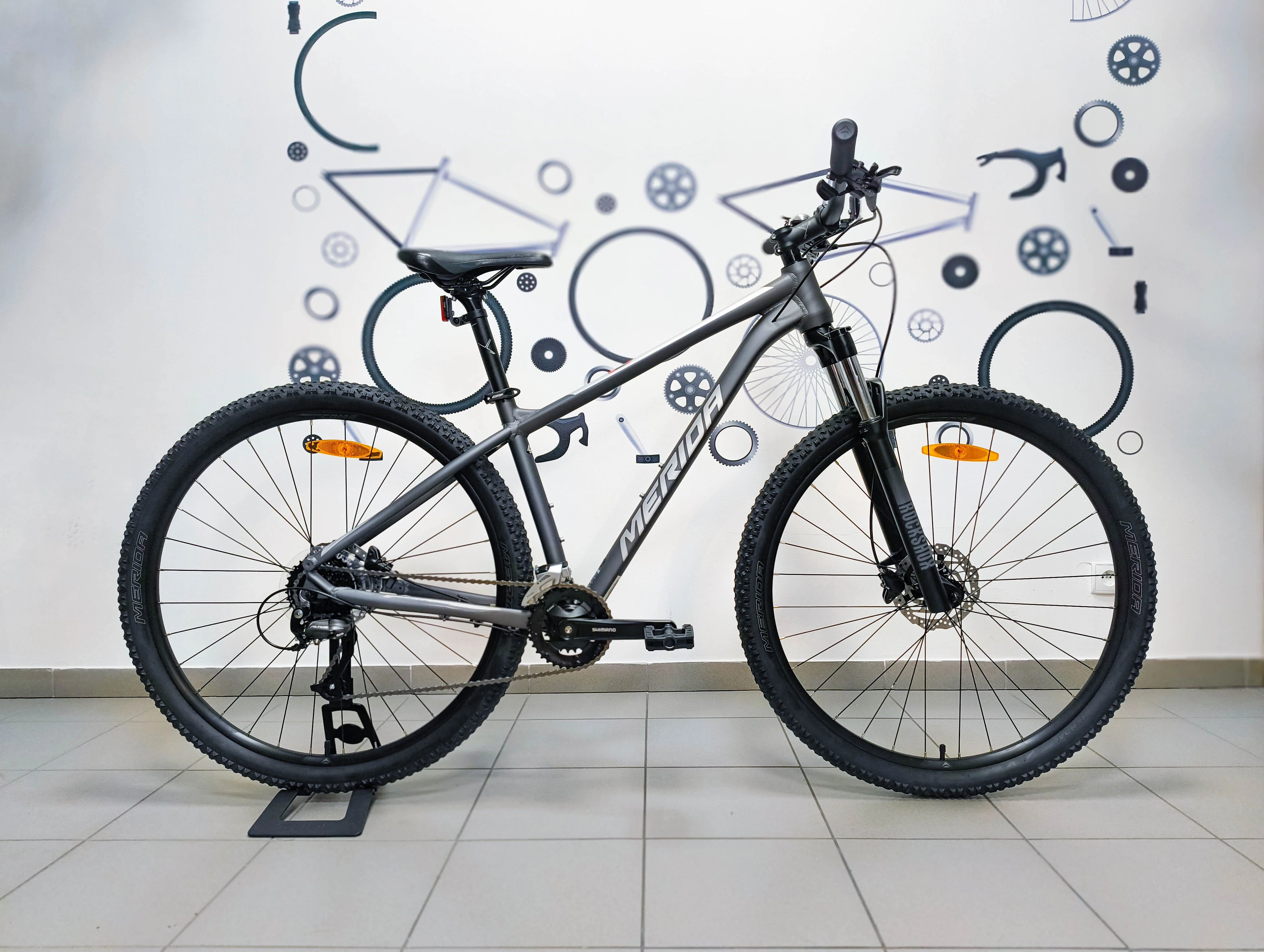 Rower męski Merida Big.Nine 60 matt dark silver