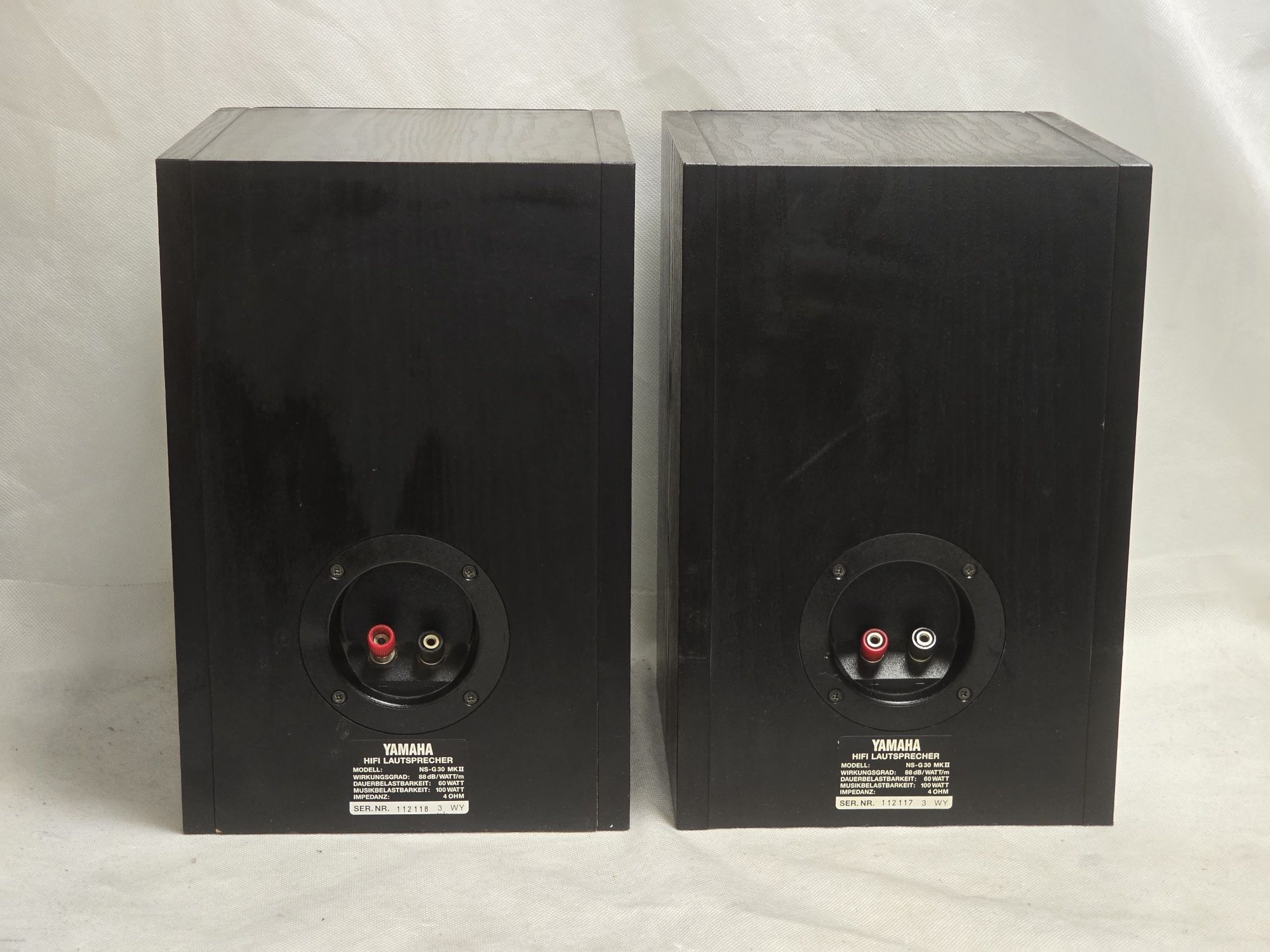 Yamaha NS G 30 MK II 4ohm 60/100W kolumny ładne czarne monitory 88dB
