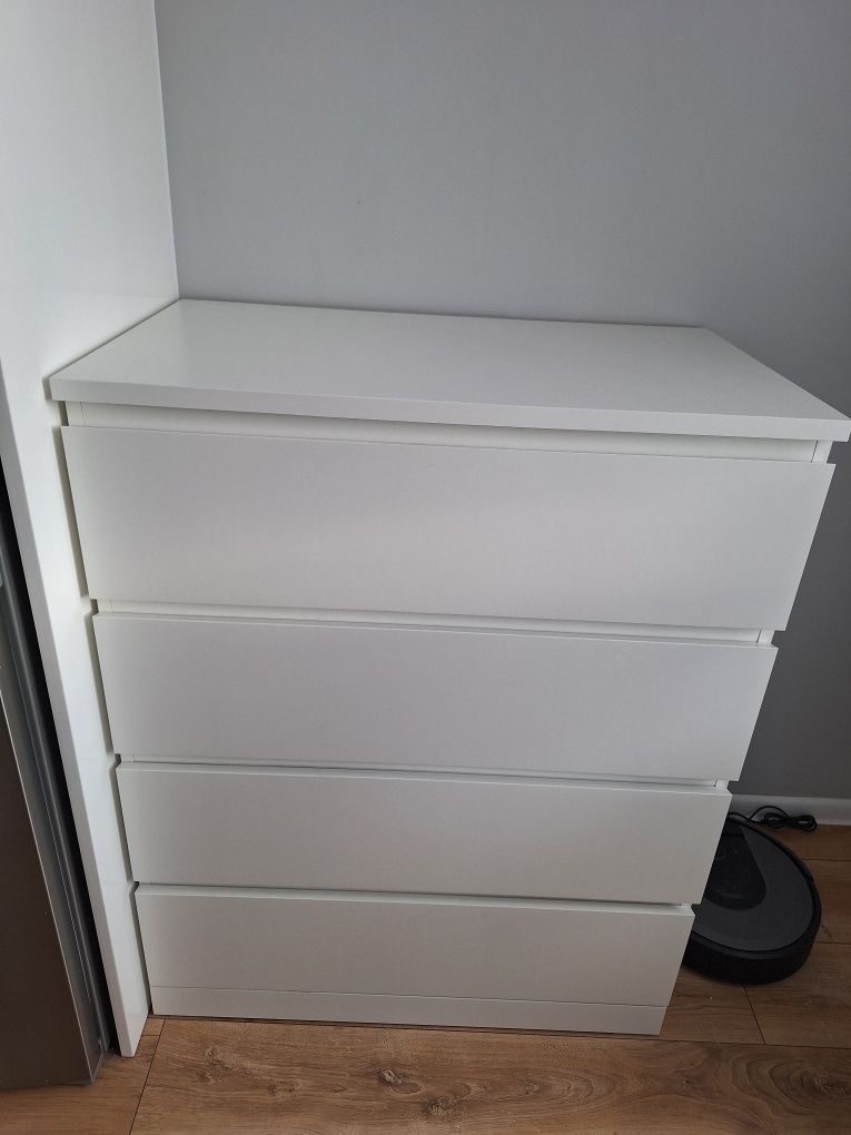 MALM Komoda 4 szuflady 80x 100cm