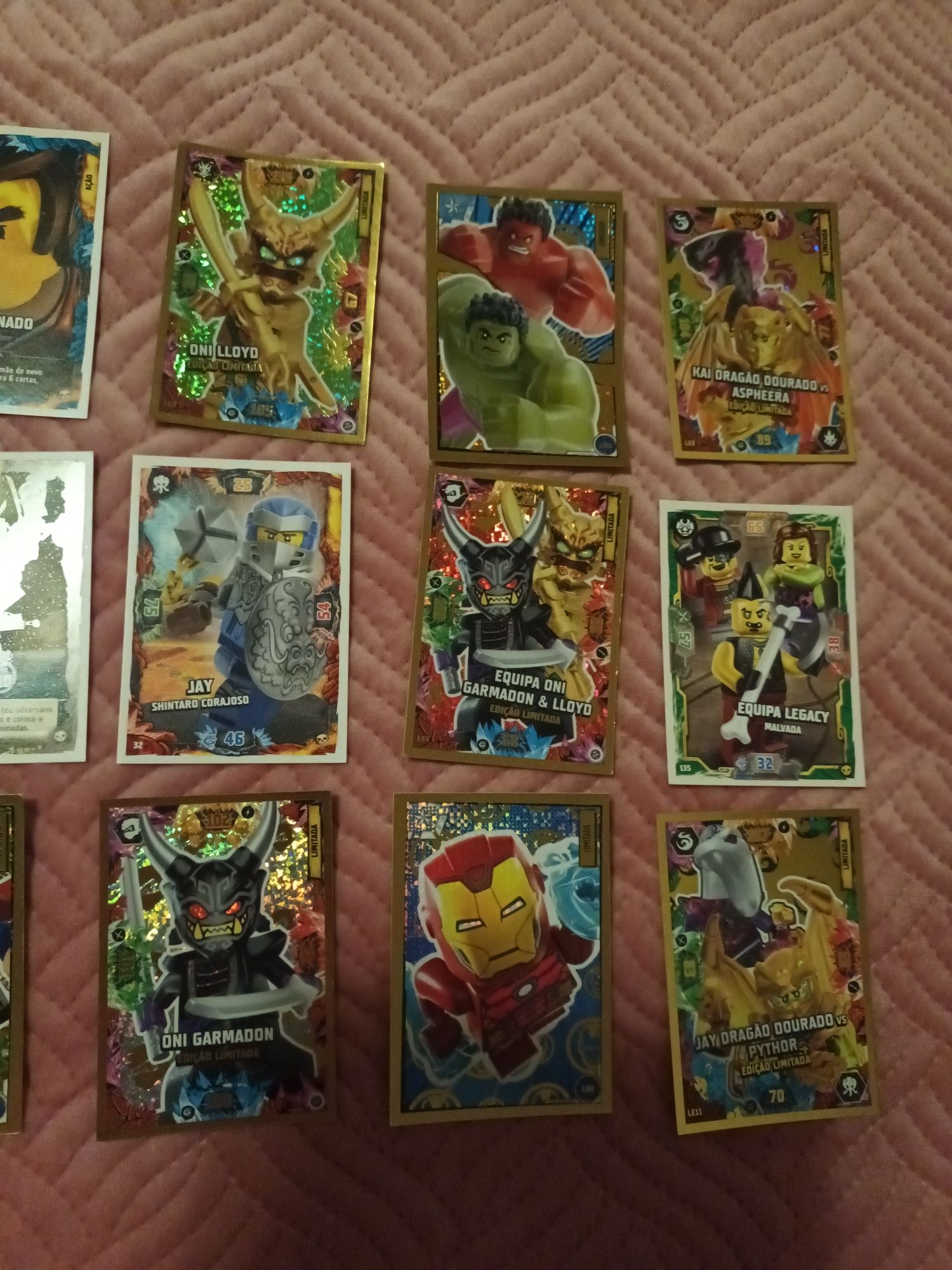Cartas lego Ninjago