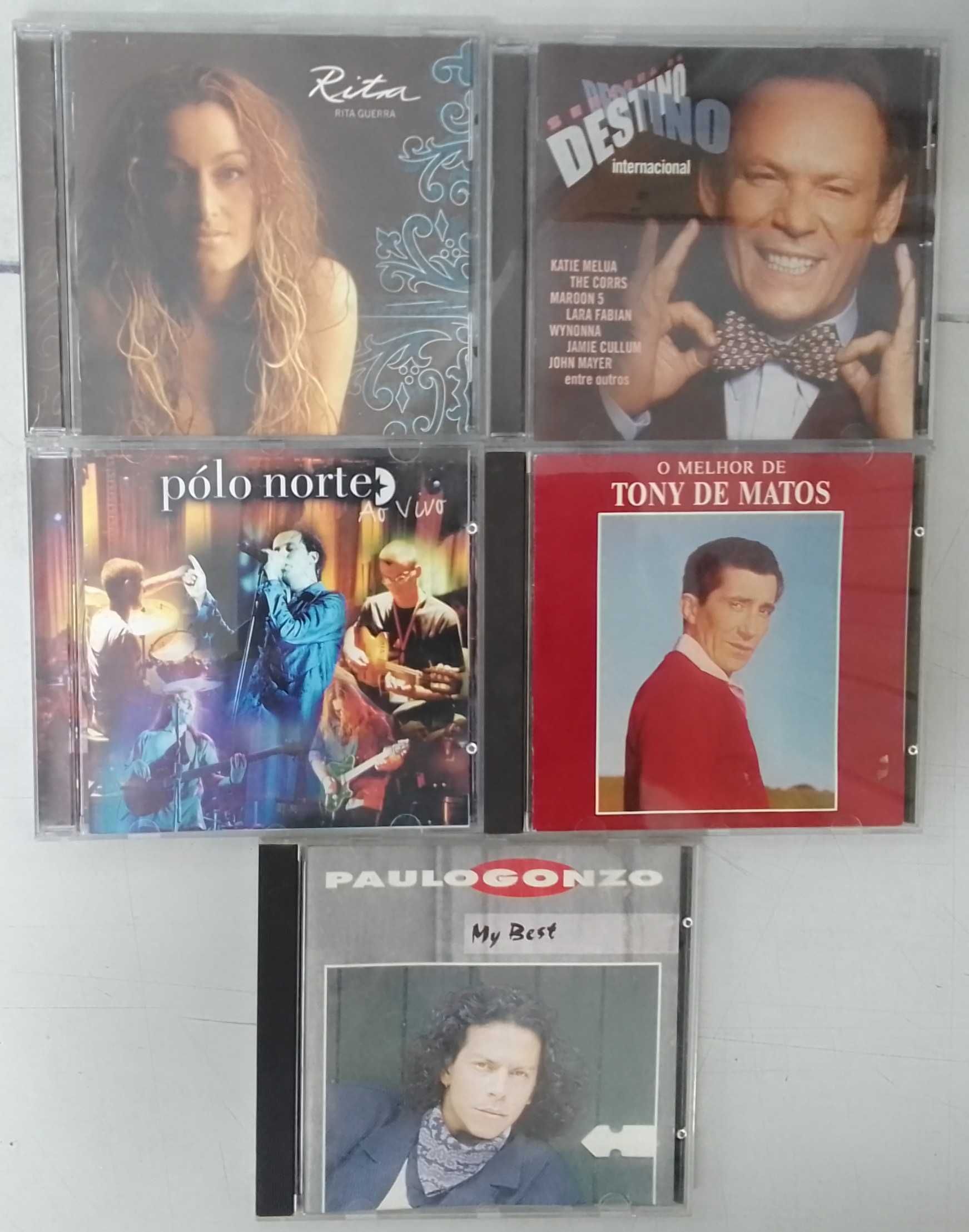 Lote 01 - 15 CDs Musica Portuguesa como novos
