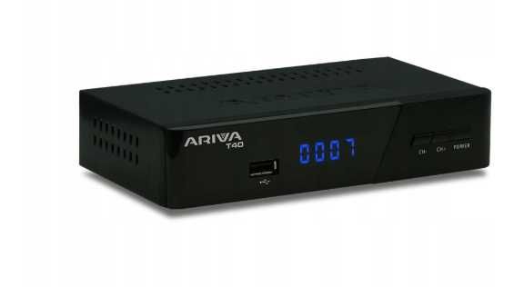 dekoder telewizji naziemnej ARIVA T40 Ferguson NOWY H265 HEVC