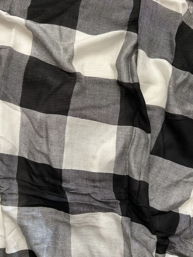 Szal oversize modna krata