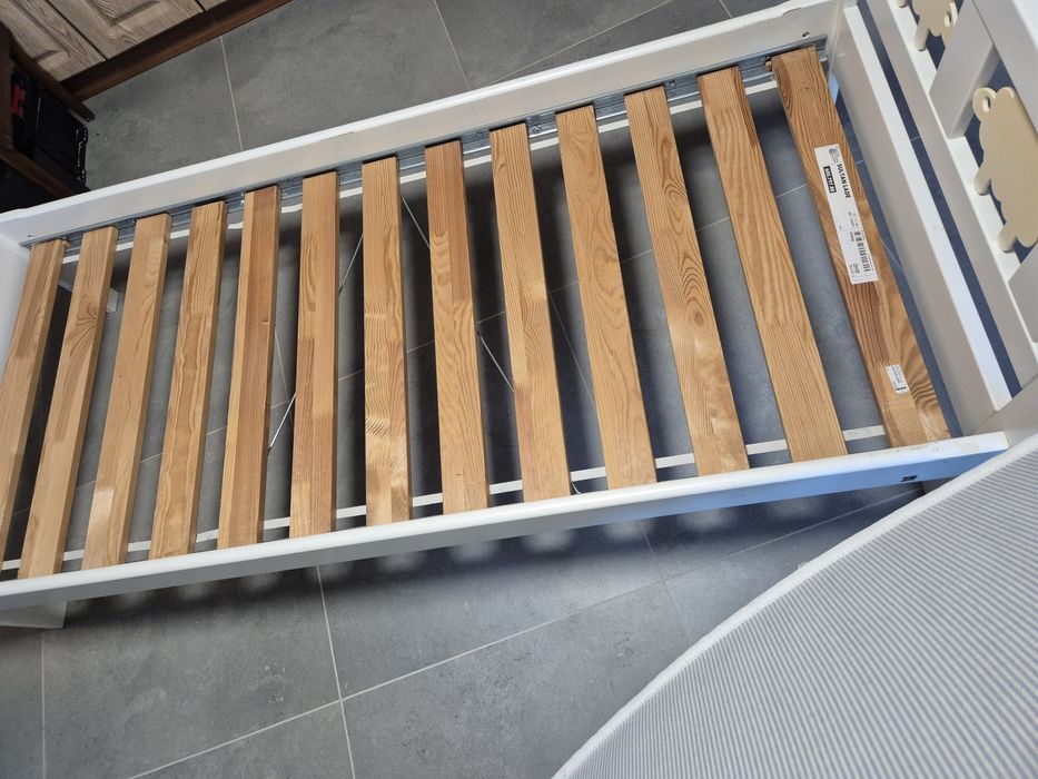 Lożko ikea Sultan Lade 160x70 białe