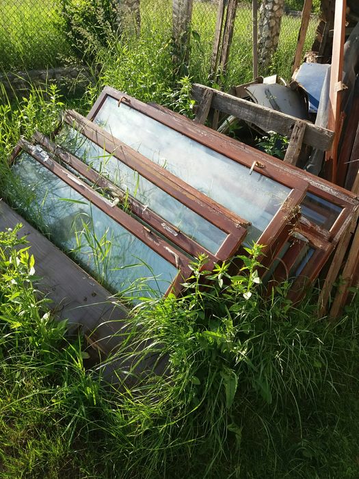 рами із склом для теплиці