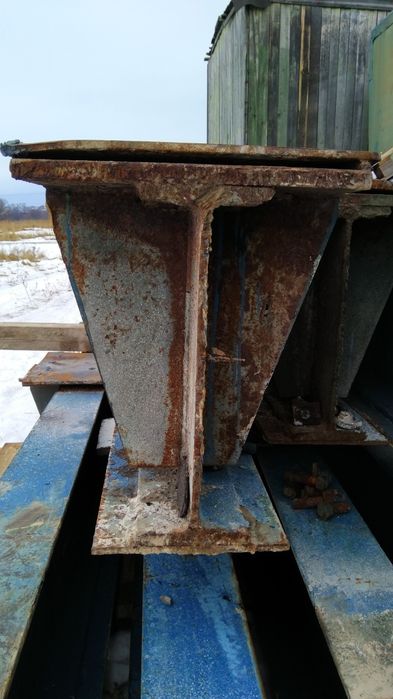 Продам двутавр 45 кран-балка посилена балку двутаврову 9м вага 7т, 7шт