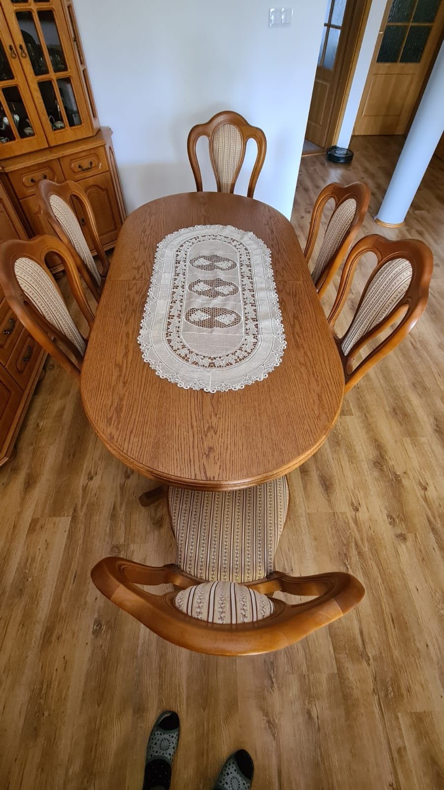 Stół krzesła 6 sztuk