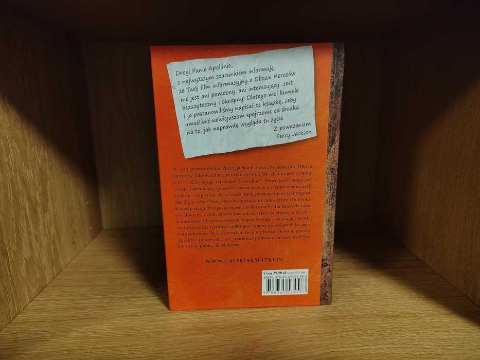 TANIO Tajne Akta Obozu Herosów - Rick Riordan