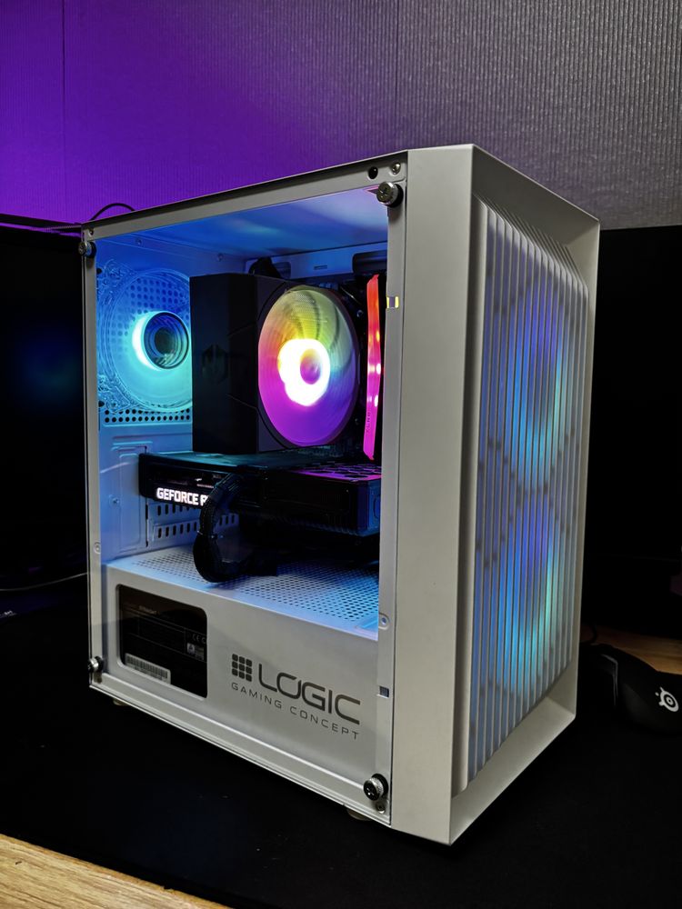 Komputer RTX 3060 12gb / R5 5600 / 16gb rgb 700w argb msi