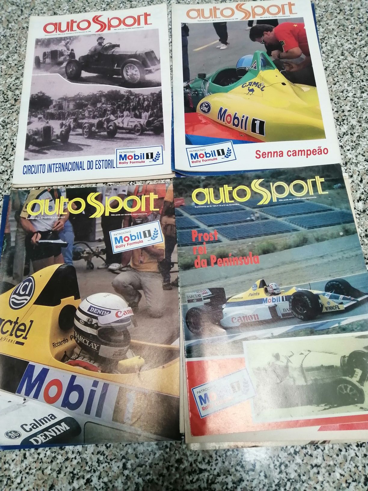 Vendo revistas auto sport