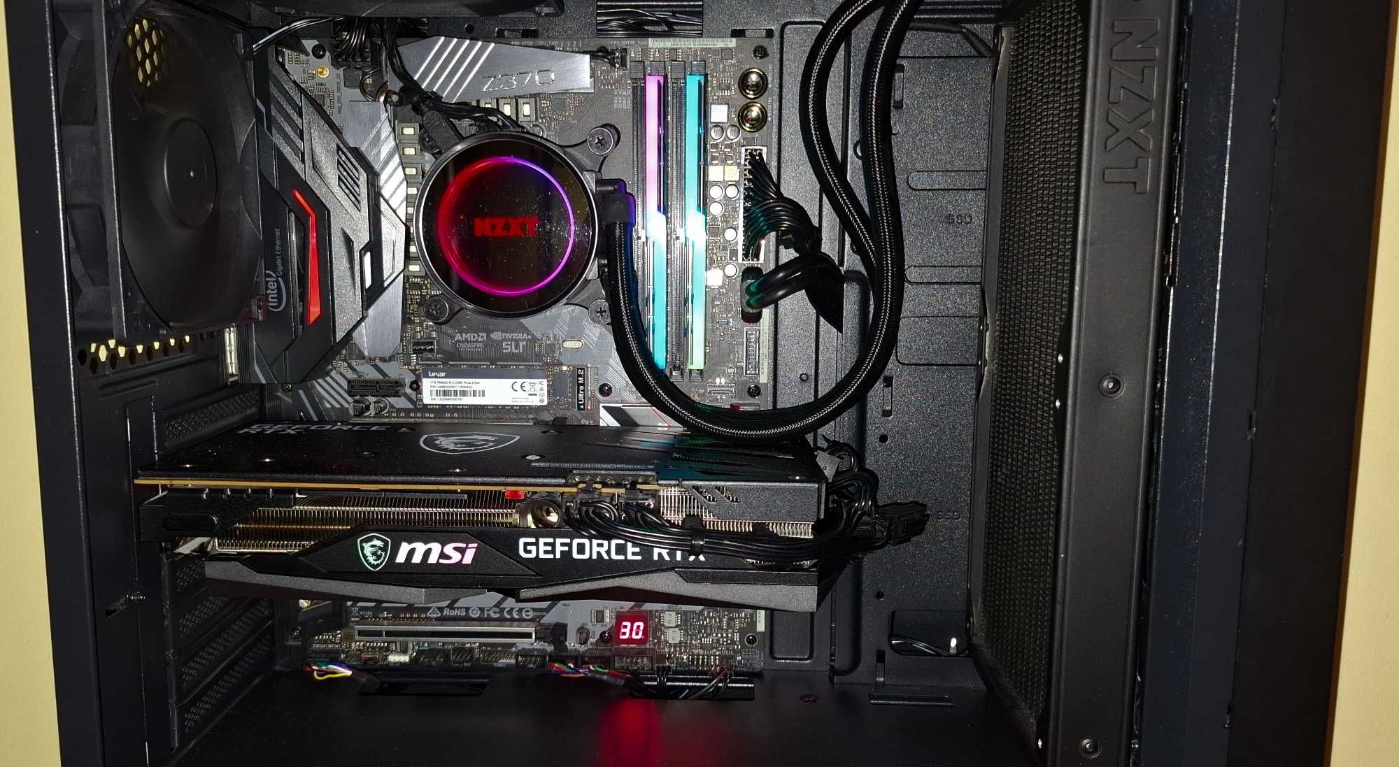 Komputer RTX 3060 Ti i7 8700K DDR4 16 GB 3200MHz CL16 SSD 1 TB