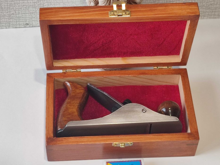 Рубанок №1 "Малыш" винтажный с одиночным ножом з-да Воскова