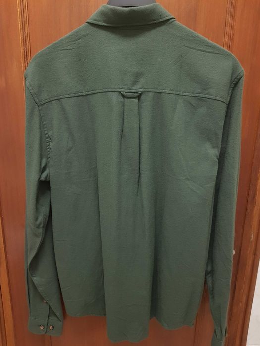 Camisa homem manga comprida verde mocidade portuguesa NOVA A ESTREAR