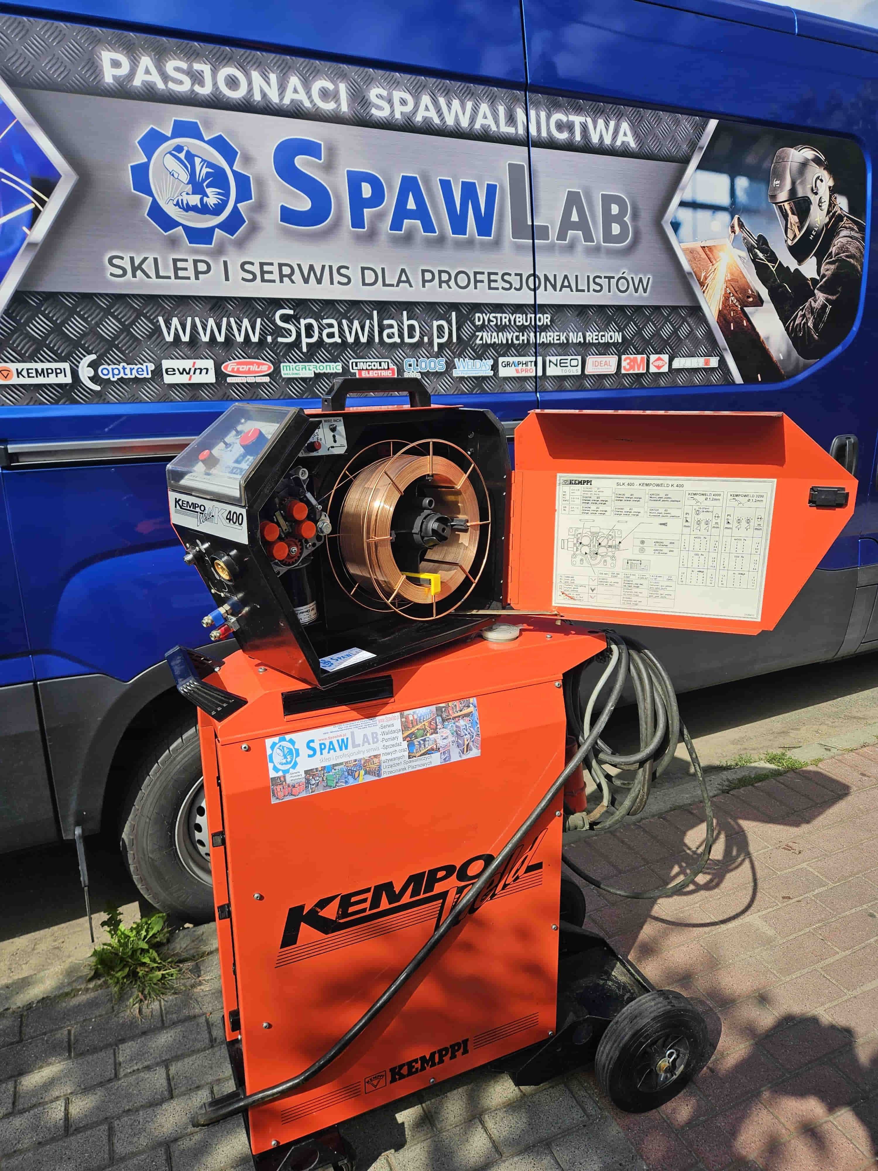 Kemppi Kempoweld 4000W/ Spawarka 400A/MigMag Migomat Trafo Miedź