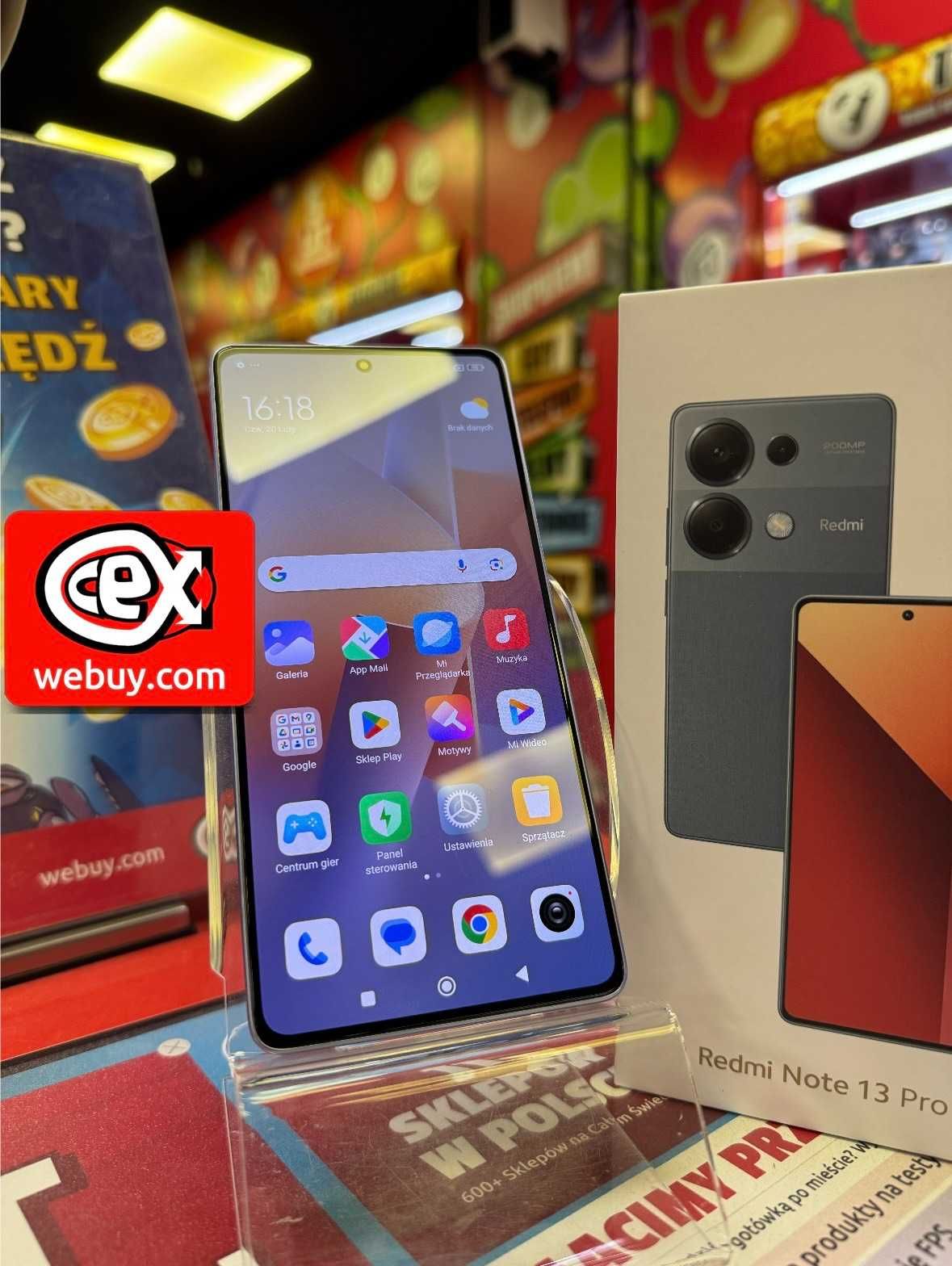 Telefon Redmi Note 13 Pro 8GB/256GB Fioletowy CeX Olsztyn