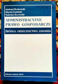 książka Administracyjne prawo gospodarcze Borkowski Andrzej rok 2000