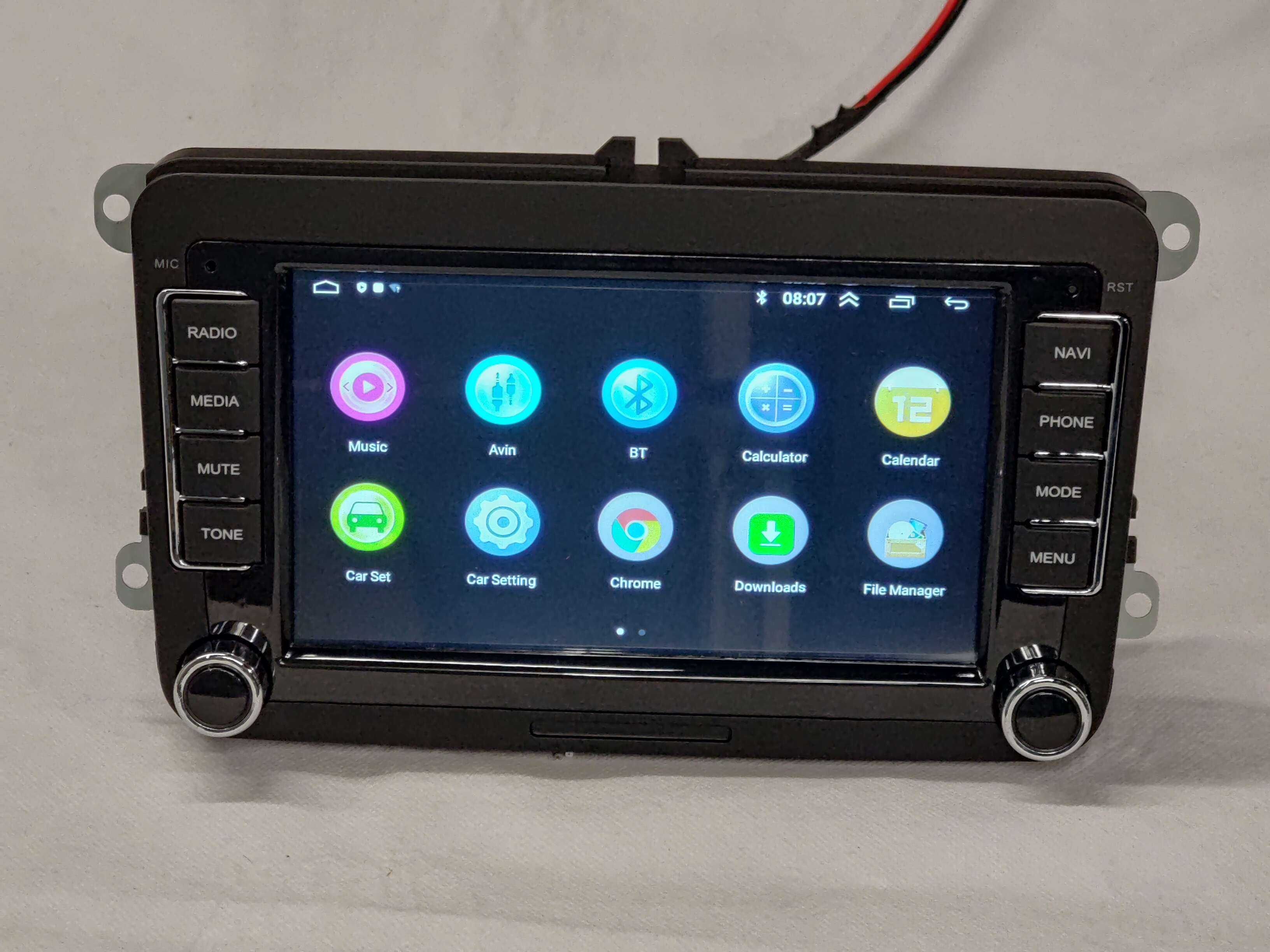 Rádio 2 din android volkswagen 7 pol.• Wifi - GPS - Bluetooth + CÂMARA