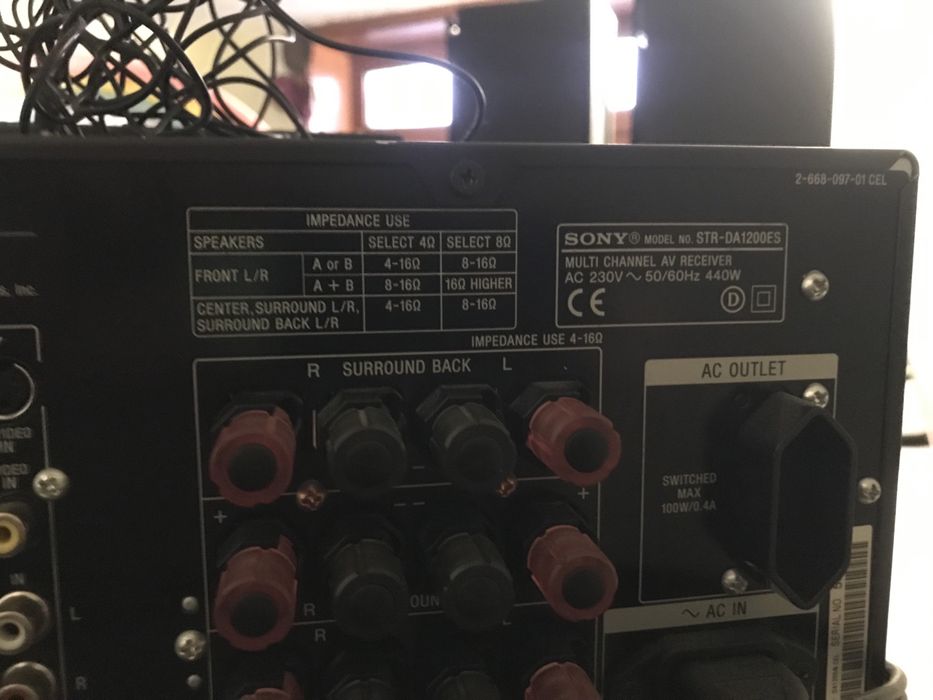 Ресівер Soni STR-DA 1200ES