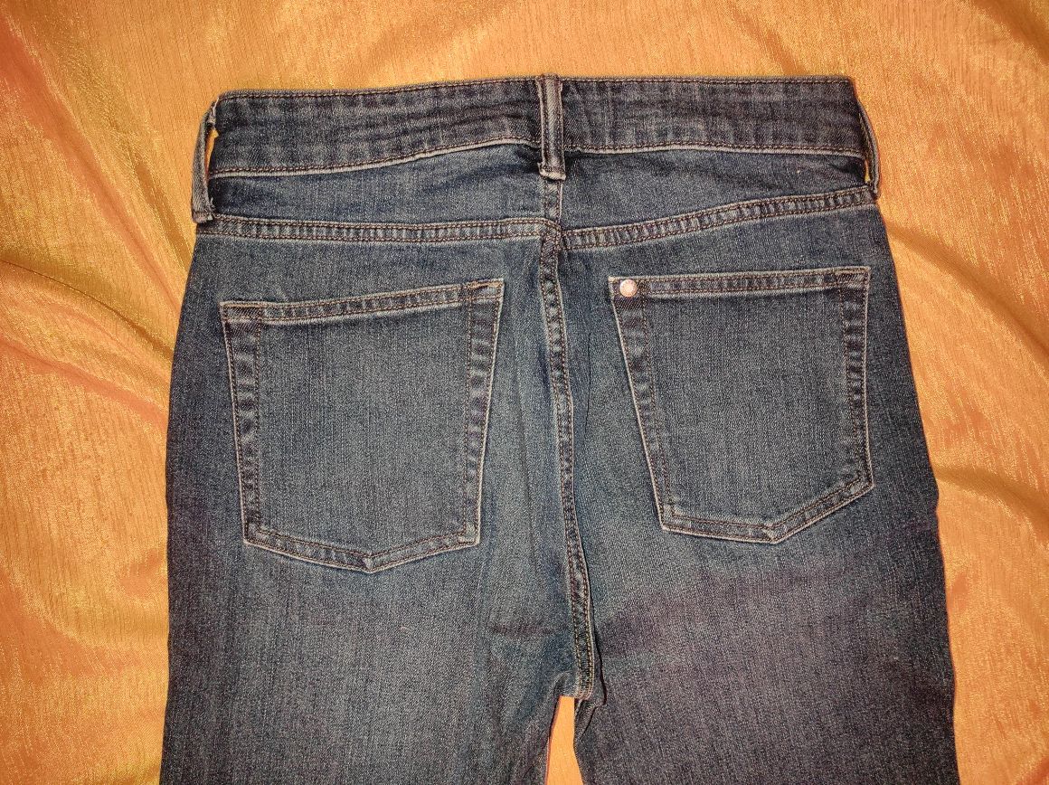 Spodnie jeansy H&M Skinny & Denim W29L32 pas 70cm