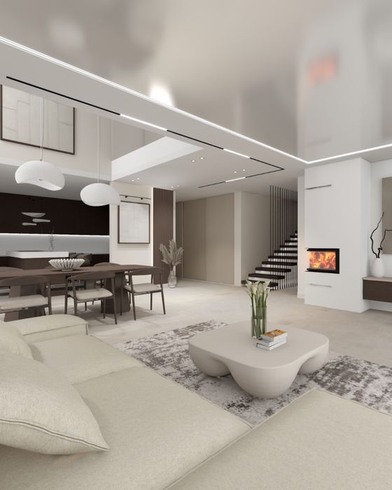 Projekt/wizualizacja wnętrza