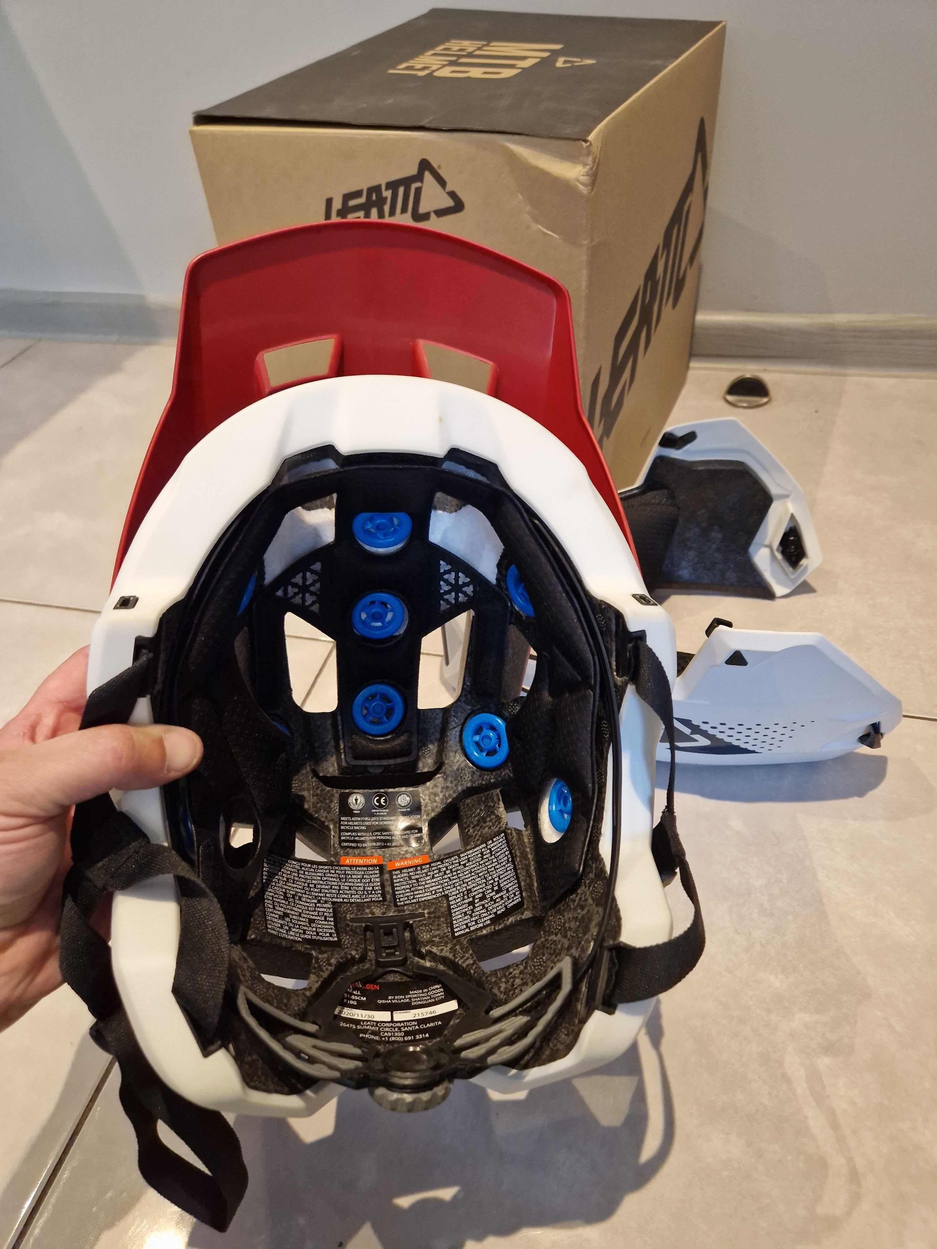 Kask Leatt 4.0 Enduro,rowerowy odpinana szczeka rozm.S