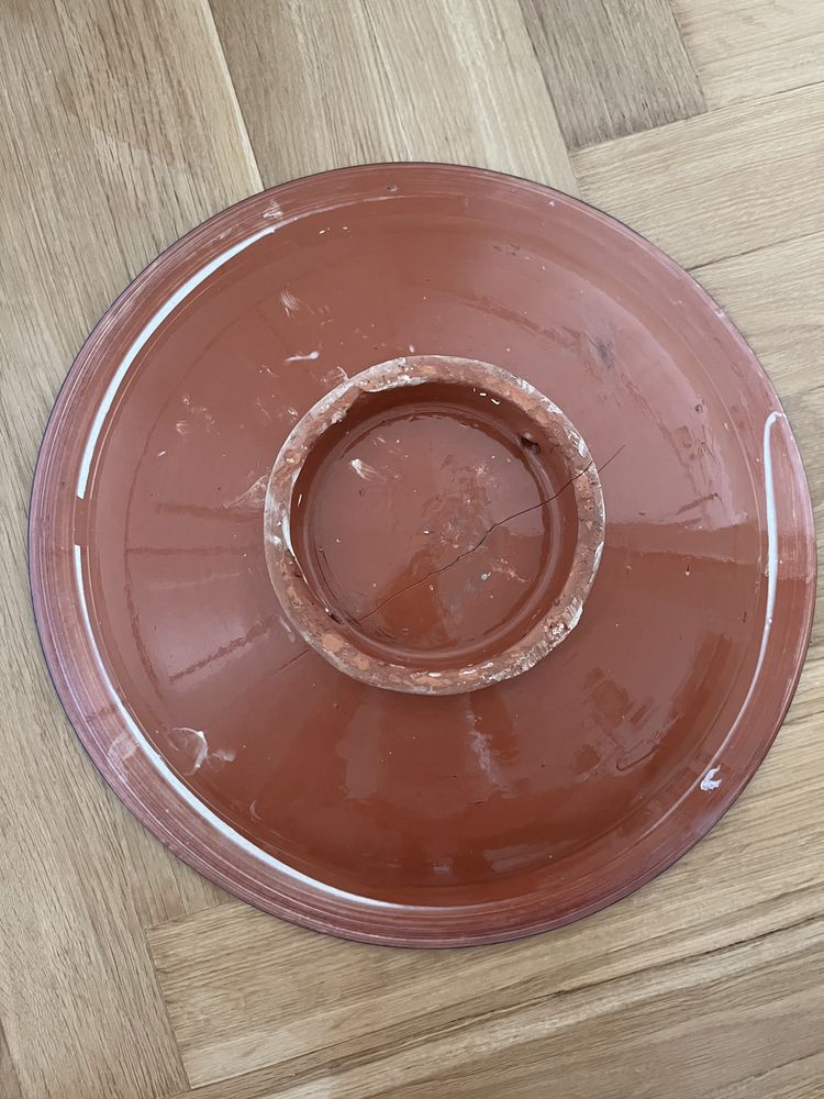 Ogromna misa/talerz dekoracyjny ceramiczny lata 60te z Yestersen