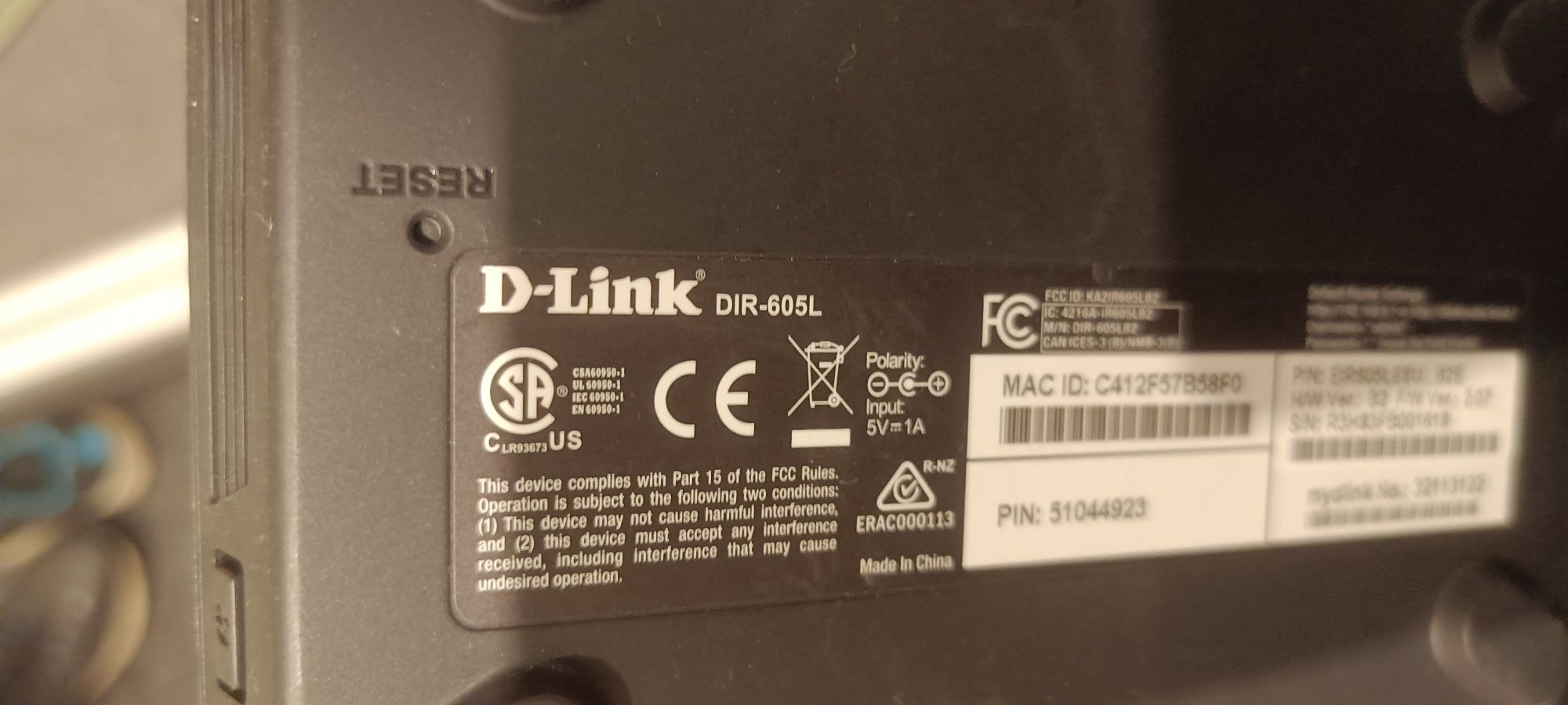 Router D Link DIR 605L
