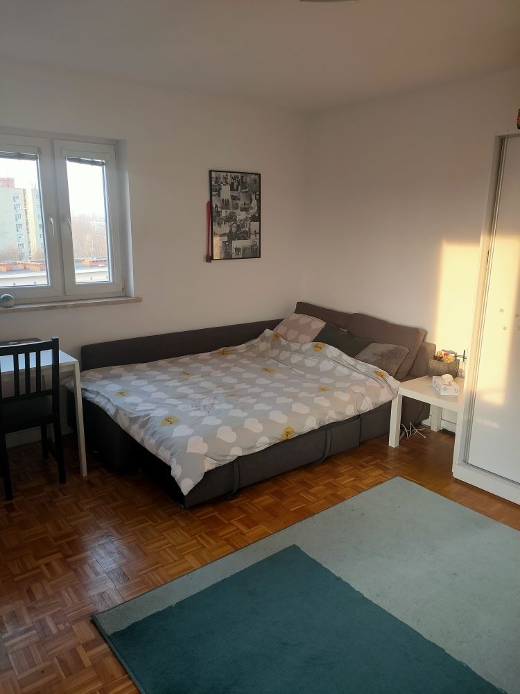 Od czerwca Pokój do wynajęcia duży big room rent balcony mokotow