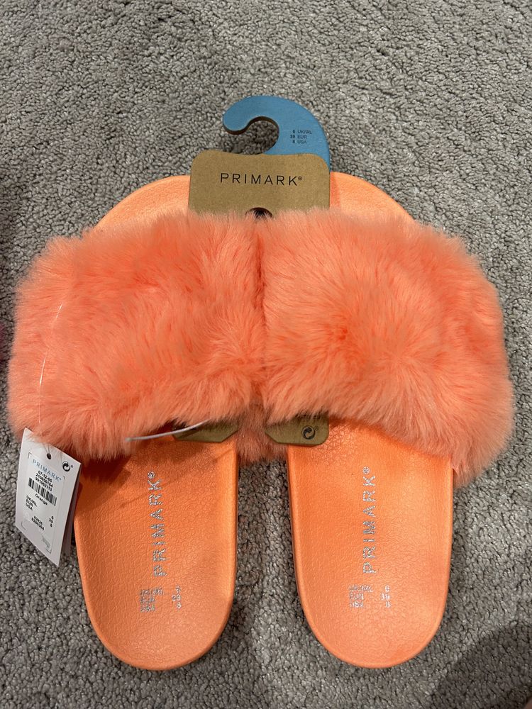 Тапочки Primark.размер 39.стелька 24,5-25 см