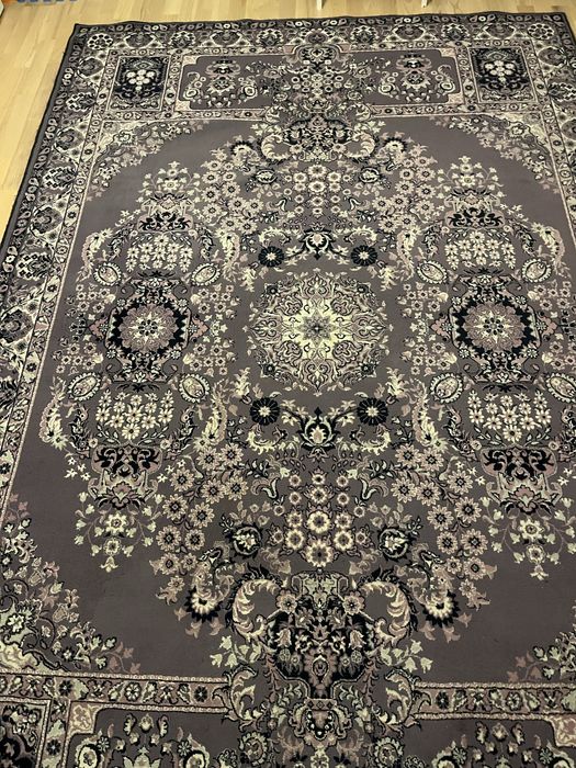 Fioletowy dywan PO PRANIU, 3 m x 2 m