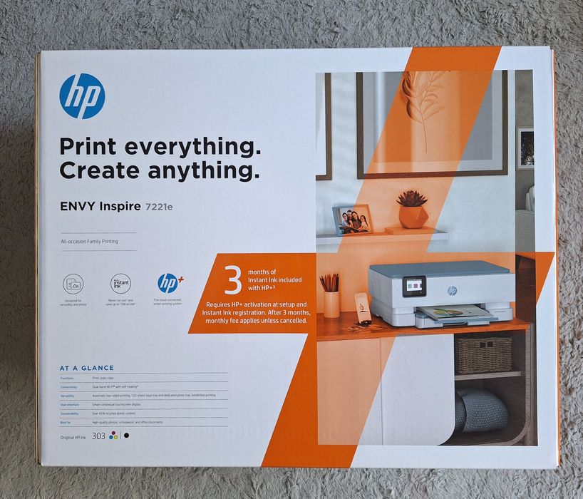 Drukarka HP 7721E, Urządzenie wielofunkcyjne  - Gwarancja!