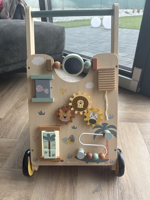 Drewniany pchacz Elefun