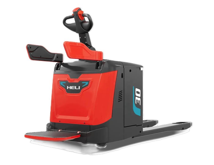 Heli CBD20-URD PODEST 2000 KG ROGI  Wózek widłowy paletowy elektryczny NOWY CBD20-URD Podest Rogi Li-On