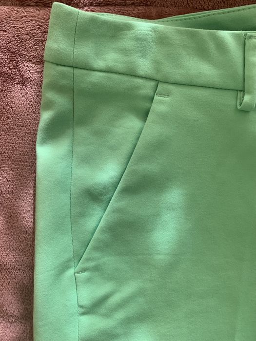 Calções senhora verde-água tamanho L “Zara”