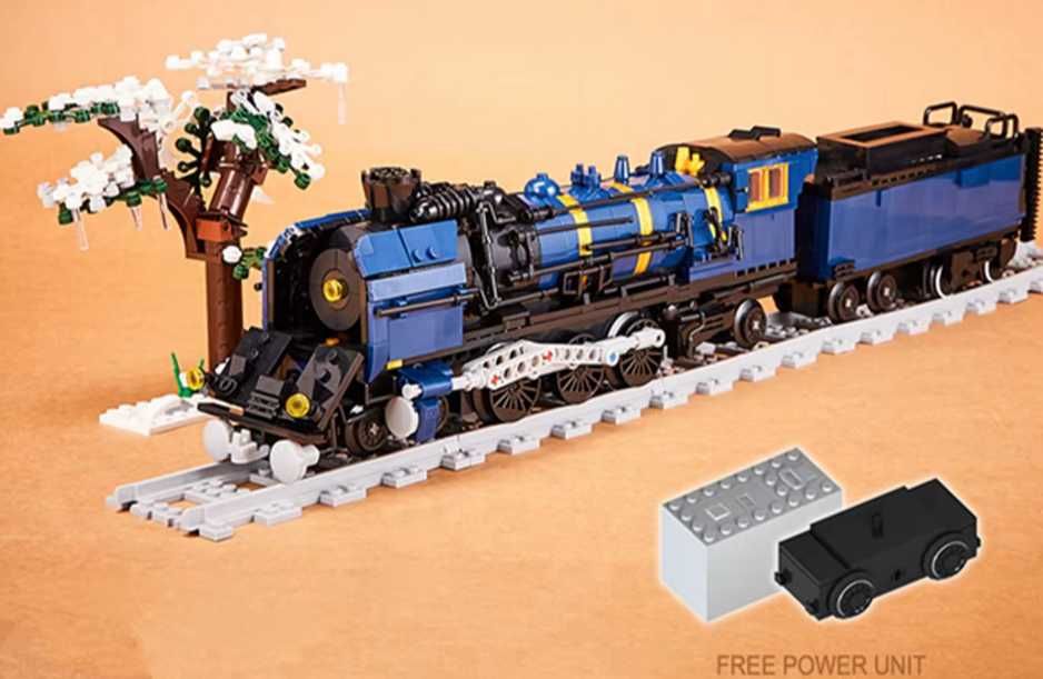 Klocki Pociąg Orient Expres z napędem