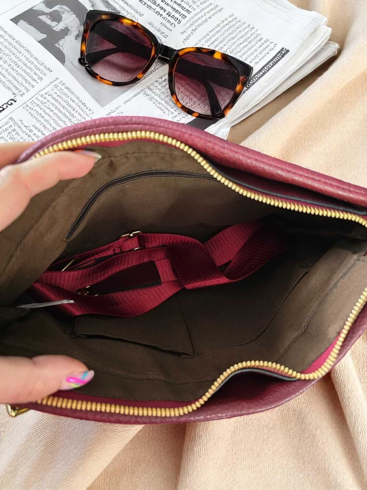 Piękna nowa torebka eko skóra