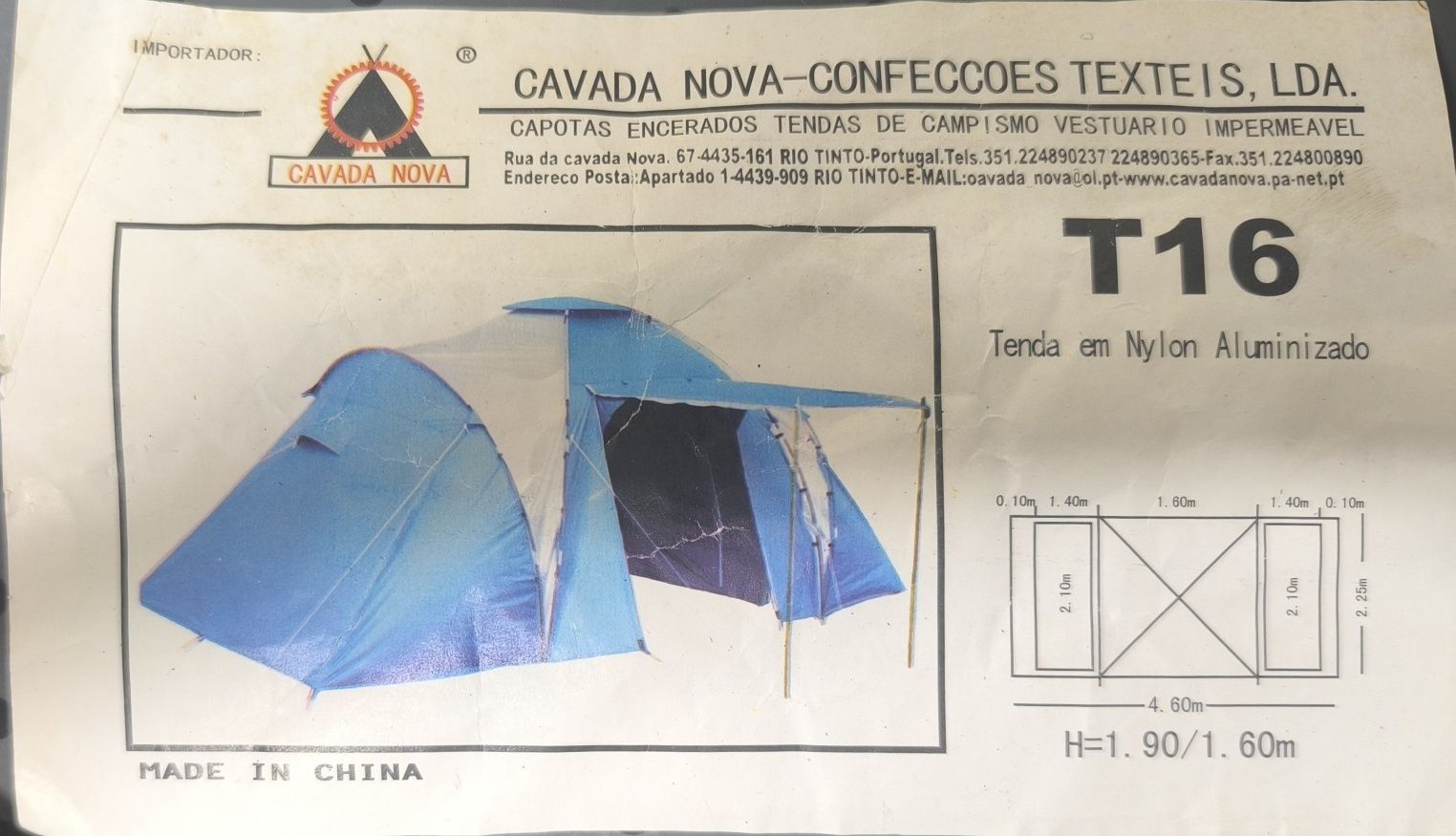 Tenda como nova 4 pessoas