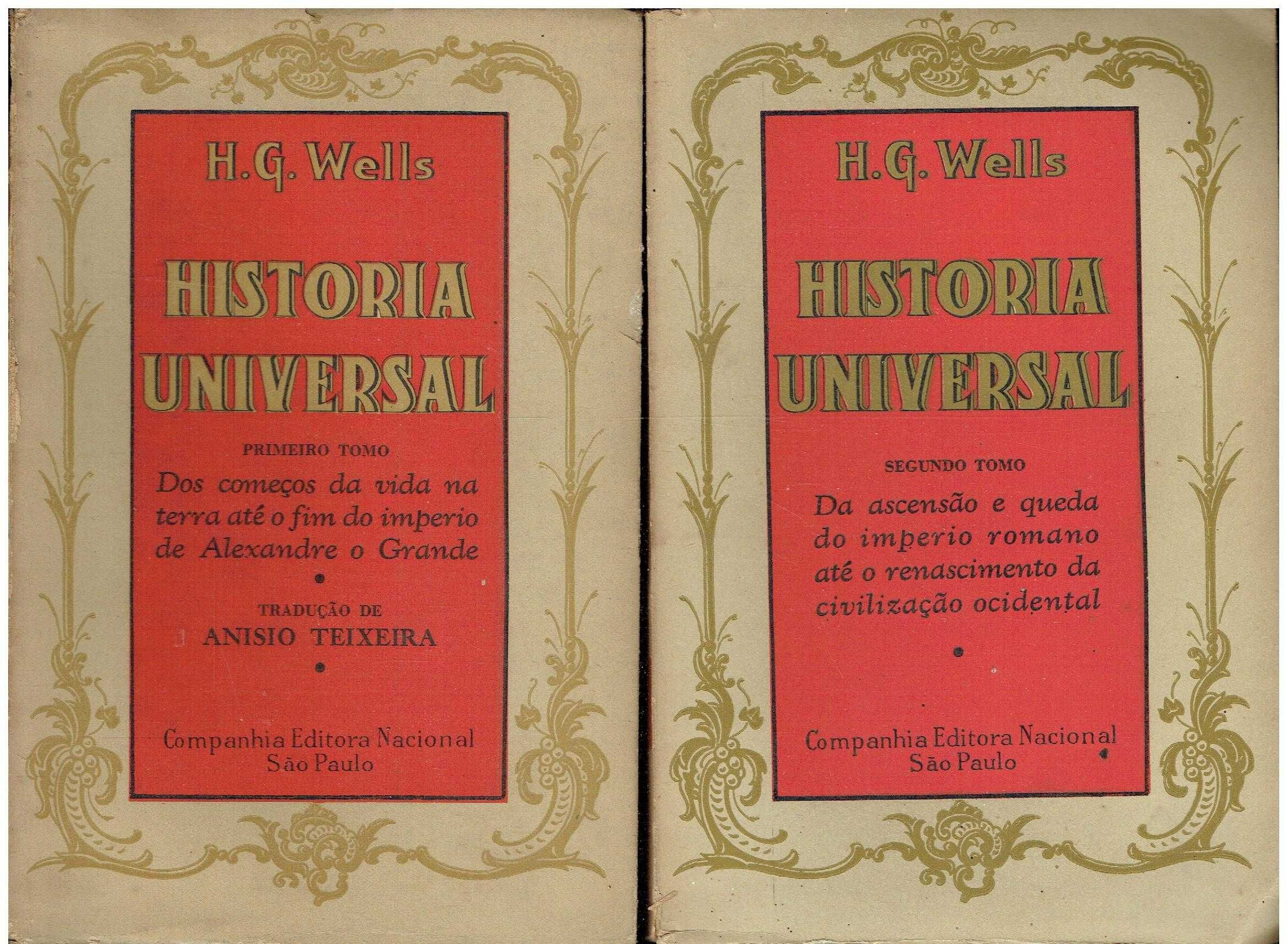 8312

História Universal - Vols I e II
H. G. Wells